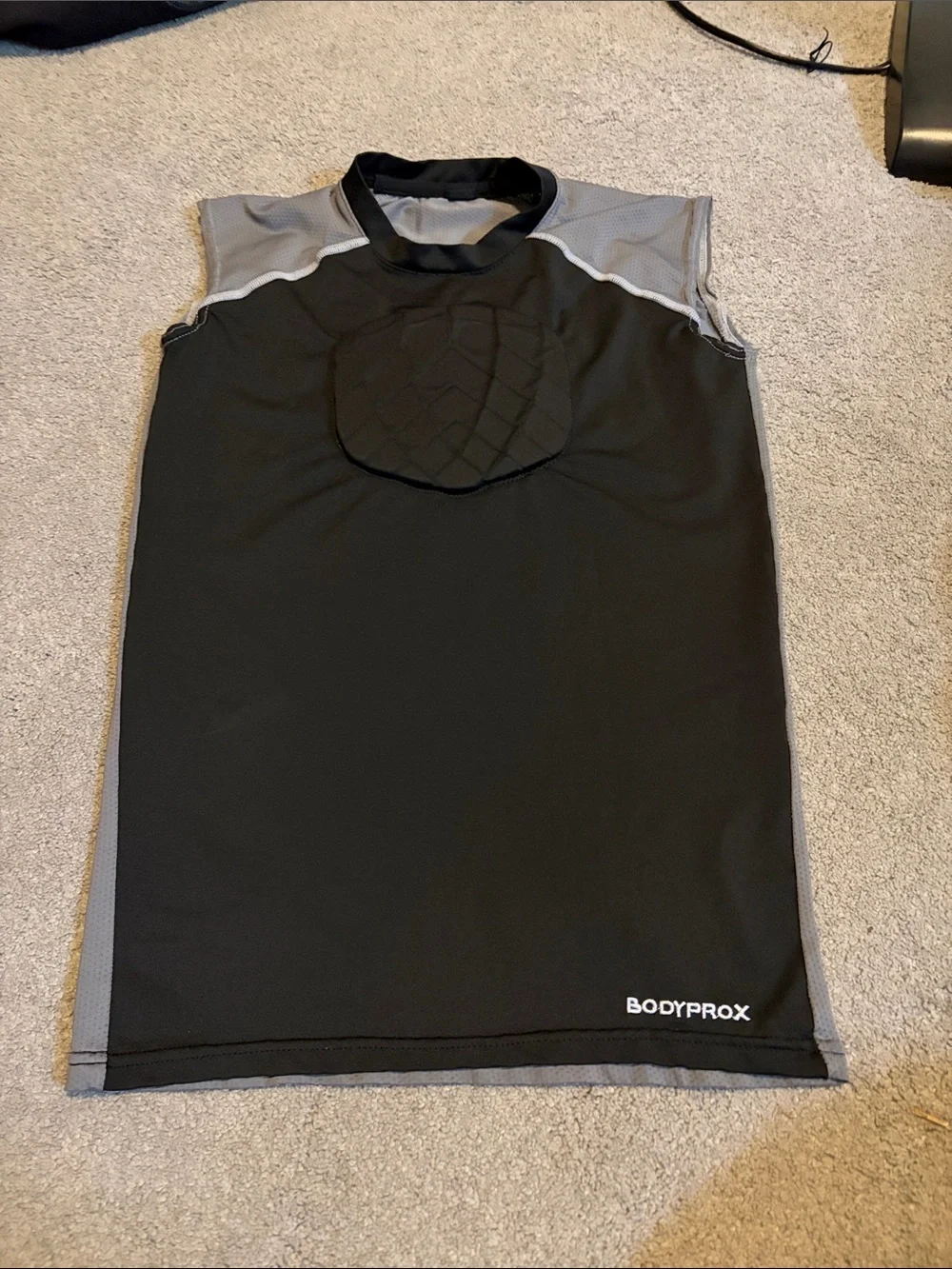 BodyProx Kids Black & Gray Protective Sleeveless Undershirt